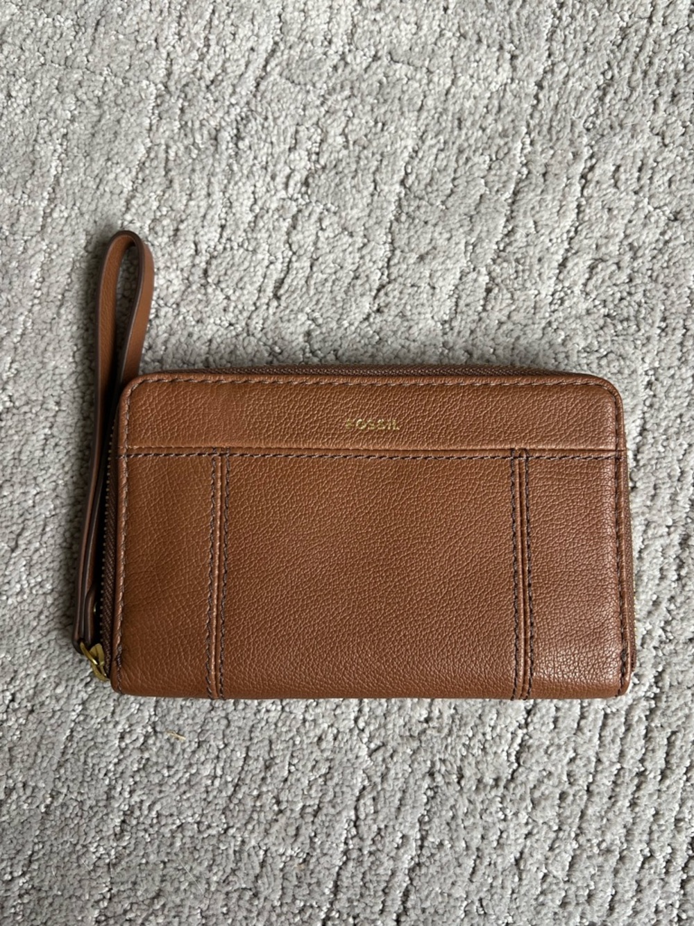 Fossil Leather Wristlet Wallet